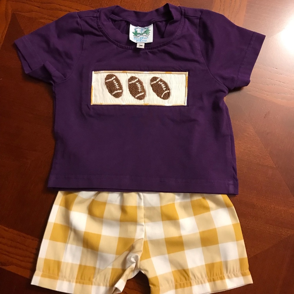 Smocked Short Set